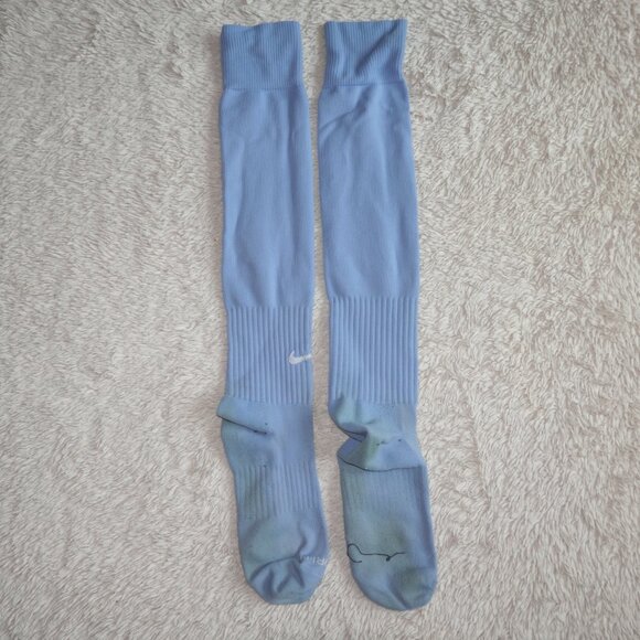 Nike Dri-Fit Sky Blue Academy OTC Soccer Socks - Picture 2 of 7